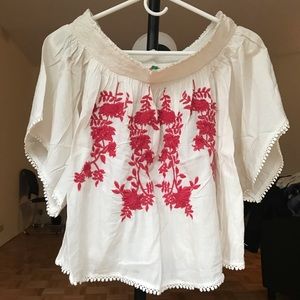 Off the shoulder top